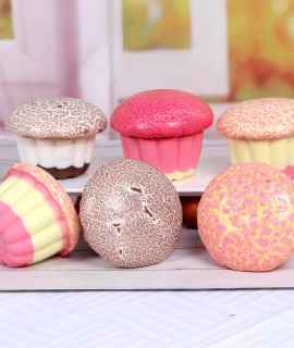 Squishy Dessert Toy – Large Mushroom Cake (MT-E)