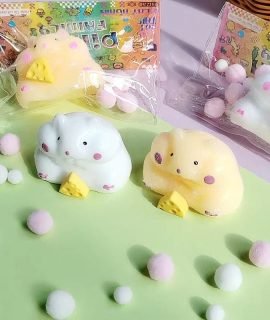 Hamster white [flocking type]